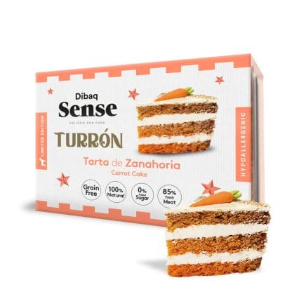 Dibaq Perro Sense Turrón Tarta de Zanahoria