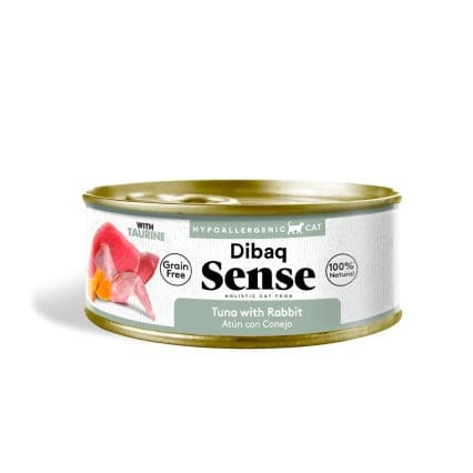 Dibaq Gato Sense Atún con Conejo Lata 70g