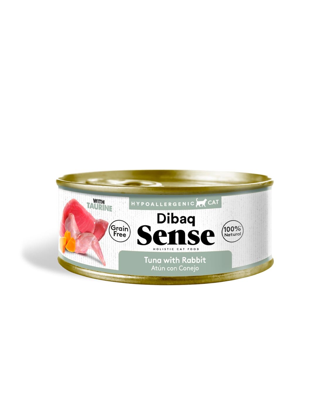 Dibaq Gato Sense Atún con Conejo Lata 70g