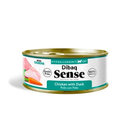 Dibaq Gato Sense Pollo con Pato Lata 70g