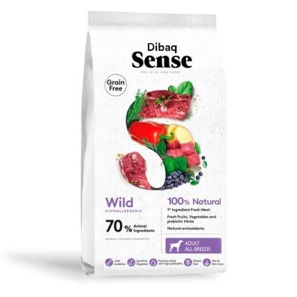 Dibaq Perro Sense Grain Free Jabalí y Ciervo