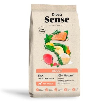 Dibaq Perro Sense Low Grain Pescado Adulto