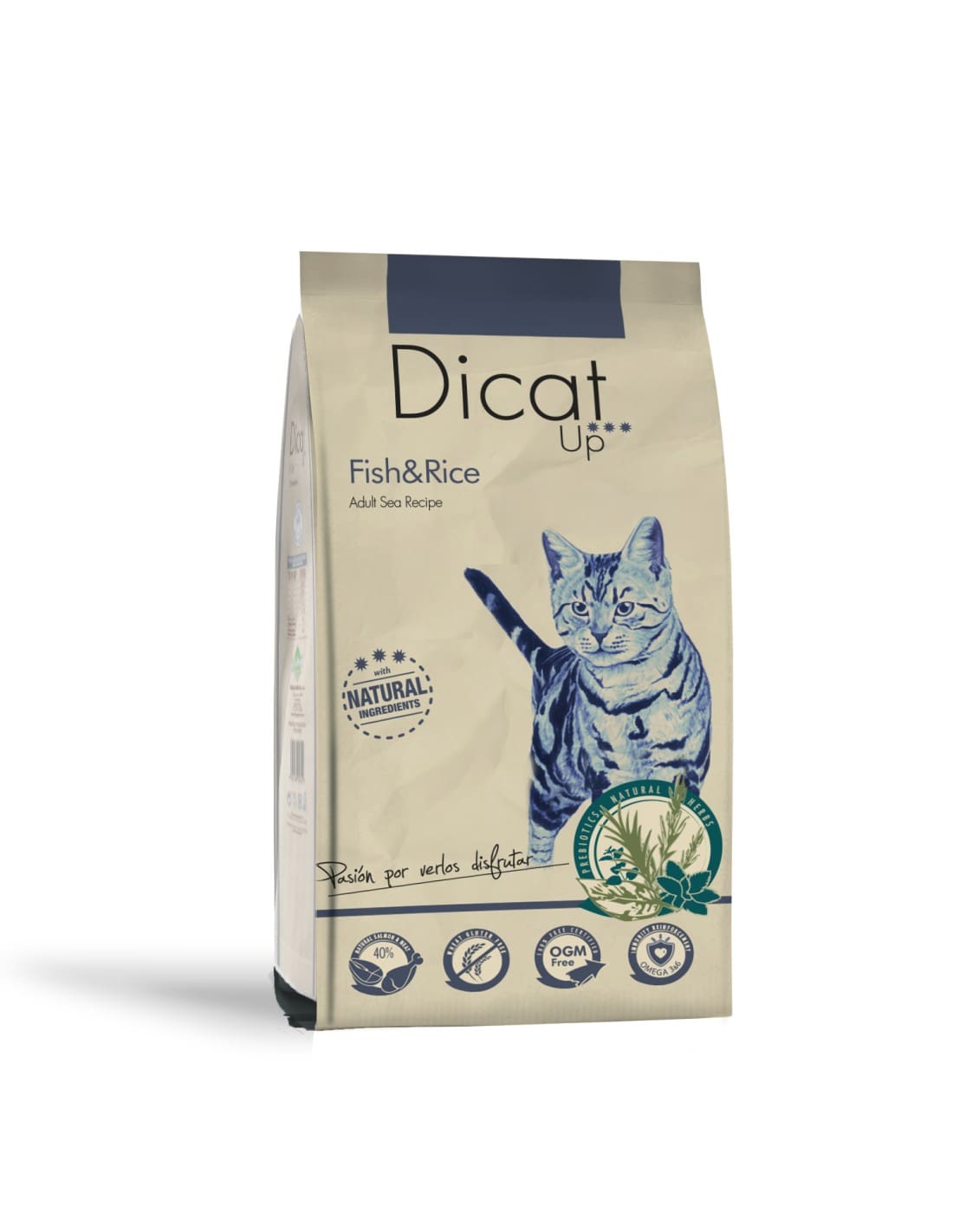 Dicat Up Adulto Pescado y Arroz