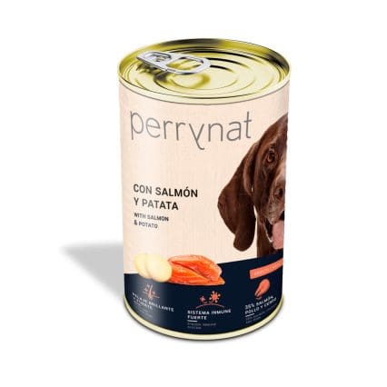 Perrynat Salmón y Patata lata 400/800g