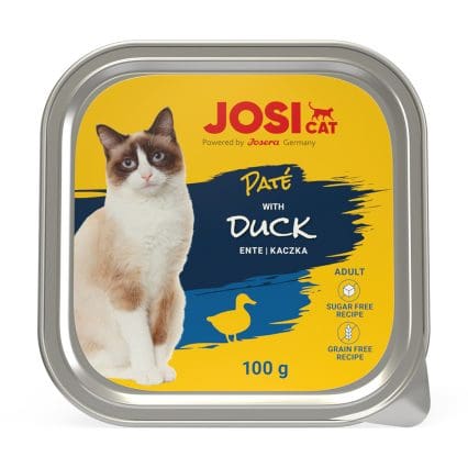 JosiCat Gato Adulto Paté Con Pato Lata 100g