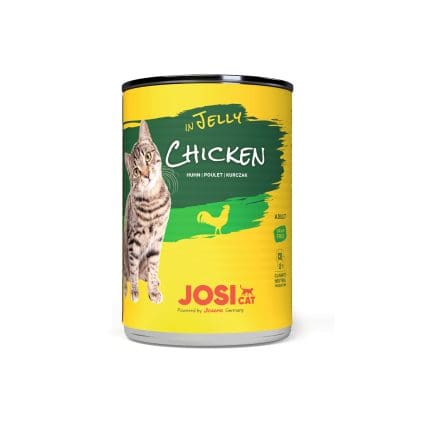 JosiCat Gato Adulto Pollo En Gelatina Lata 400g