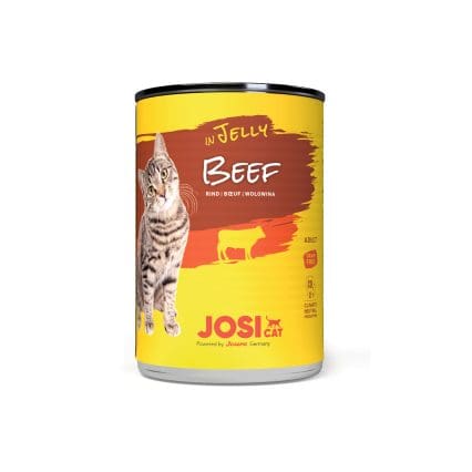 JosiCat Gato Adulto Ternera En Gelatina Lata 400g