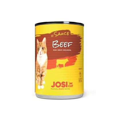 JosiCat Gato Adulto Ternera En Salsa Lata 415g